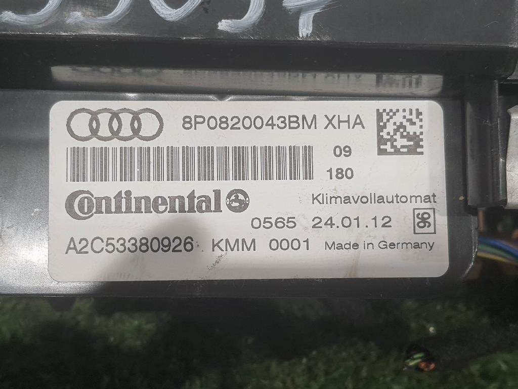 Modulo Comando Riscaldamento Clima 8P0820043BM Audi A3 8P1 2008