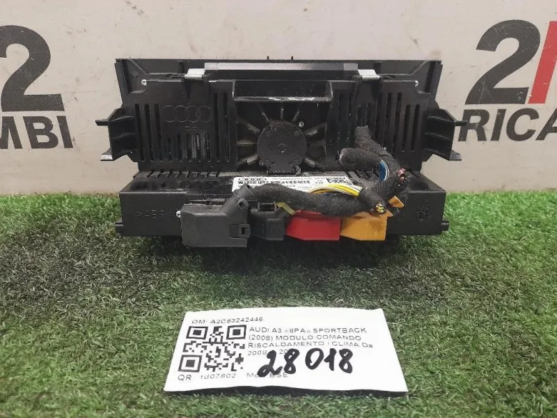 Modulo Comando Riscaldamento Clima A2C53242446 Audi A3 8PA Sportback 2008