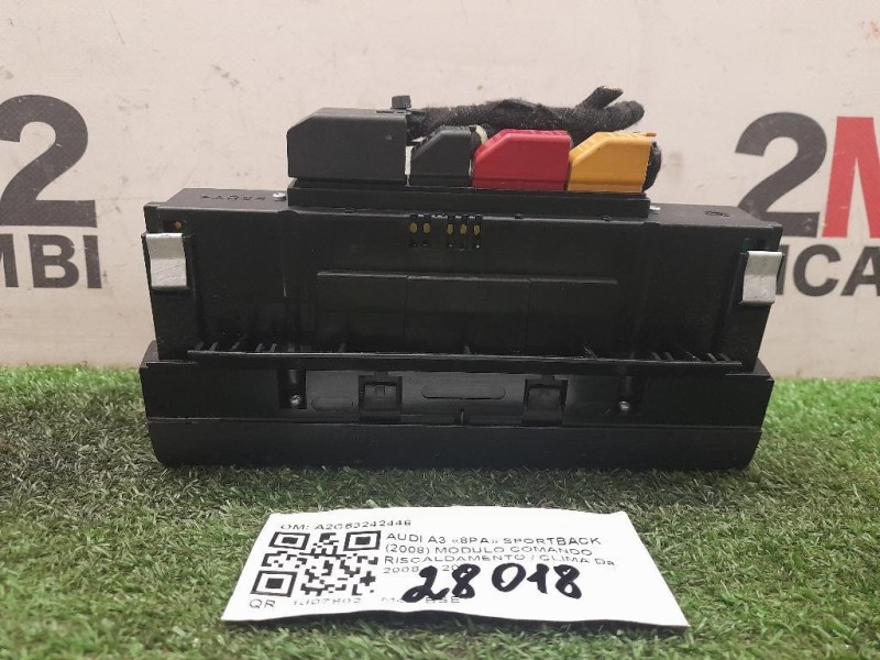Modulo Comando Riscaldamento Clima A2C53242446 Audi A3 8PA Sportback 2008