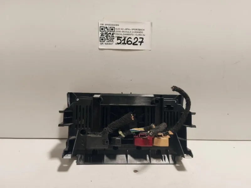 Modulo Comando Riscaldamento Clima 8P0820043BN Audi A3 8PA Sportback 2008