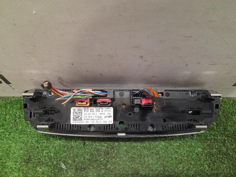 Modulo Comando Riscaldamento Clima 8V0820043D Audi A3 8VA Sportback 2012