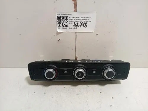 Modulo Comando Riscaldamento Clima 8V0820047D Audi A3 8VA Sportback 2012