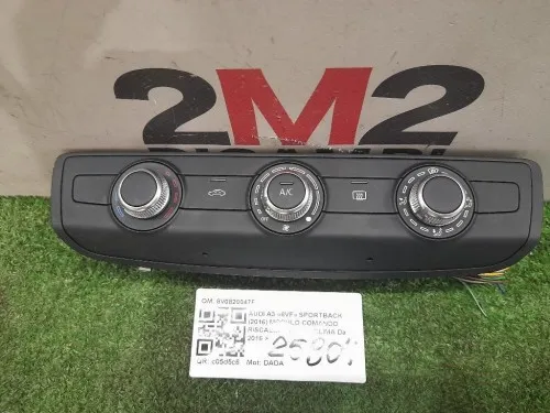 Modulo Comando Riscaldamento Clima 8V0820047F Audi A3 8VF Sportback 2016