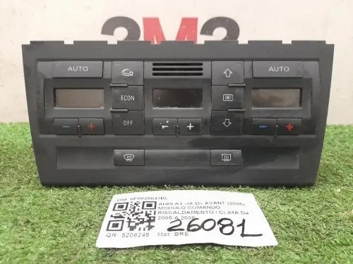 Modulo Comando Riscaldamento Clima 8E0820043BL Audi A4 8ED Avant 2005