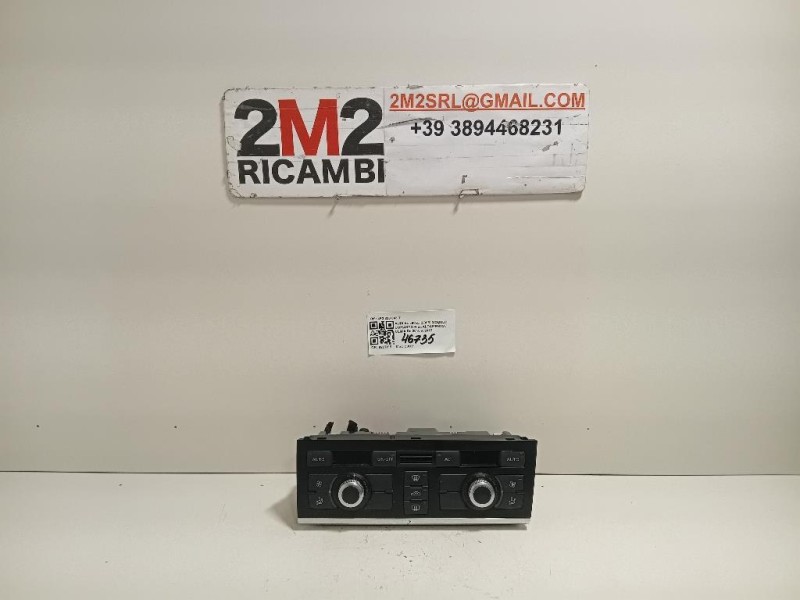 Modulo Comando Riscaldamento Clima 4F2 820 043 T Audi A4 8K2 2008