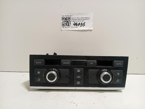 Modulo Comando Riscaldamento Clima 4F2 820 043 T Audi A4 8K2 2008
