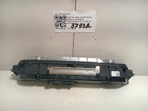Modulo Comando Riscaldamento Clima 8W0820043F Audi A4 8W5 Avant 2015