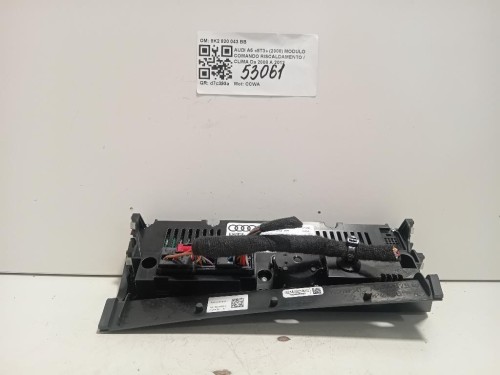 Modulo Comando Riscaldamento Clima 8K2 820 043 BB Audi A5 8T3 2008