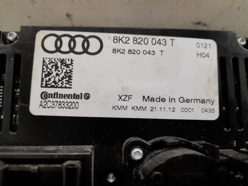 Modulo Comando Riscaldamento Clima 8K2820043T Audi A5 8T3 2012