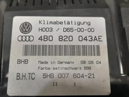 Modulo Comando Riscaldamento Clima 5HB00760421 Audi A6 4B Avant 2001
