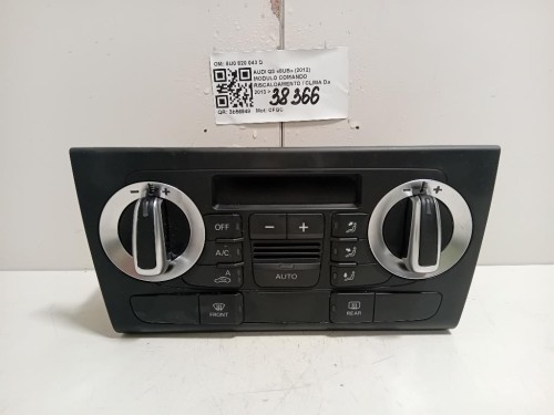 Modulo Comando Riscaldamento Clima 8U0 820 043 D Audi Q3 8UB 2012
