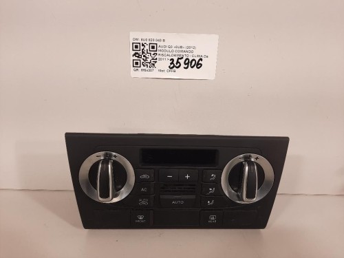 Modulo Comando Riscaldamento Clima 8U0820043B Audi Q3 8UB 2012