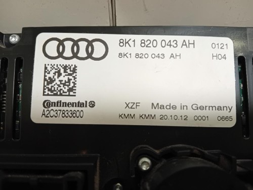 Modulo Comando Riscaldamento Clima 8K1820043AH Audi Q5 8RB 2012