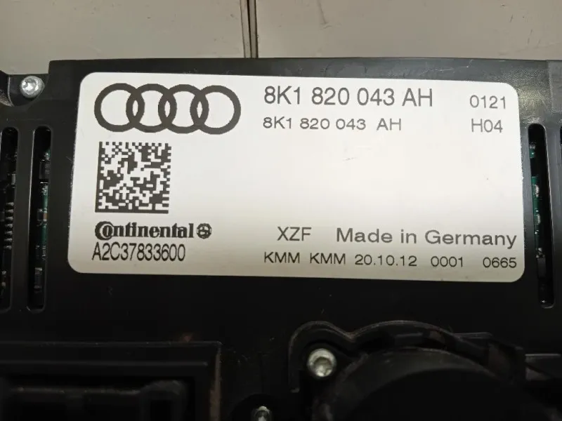 Modulo Comando Riscaldamento Clima 8K1820043AH Audi Q5 8RB 2012