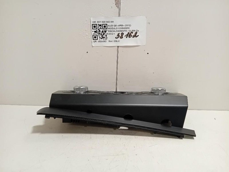 Modulo Comando Riscaldamento Clima 8K1820043AH Audi Q5 8RB 2012