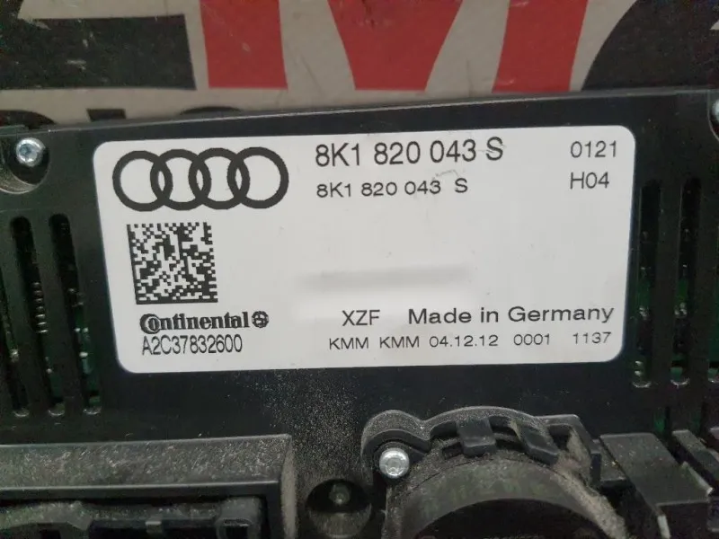 Modulo Comando Riscaldamento Clima 8K1820043S Audi Q5 8RB 2012