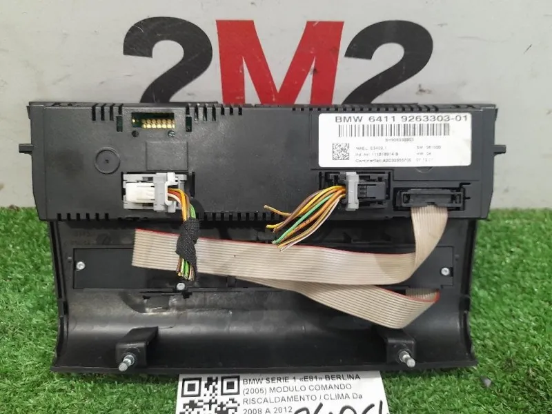 Modulo Comando Riscaldamento Clima 64119263303 Bmw Serie 1 E81 Berlina 2005