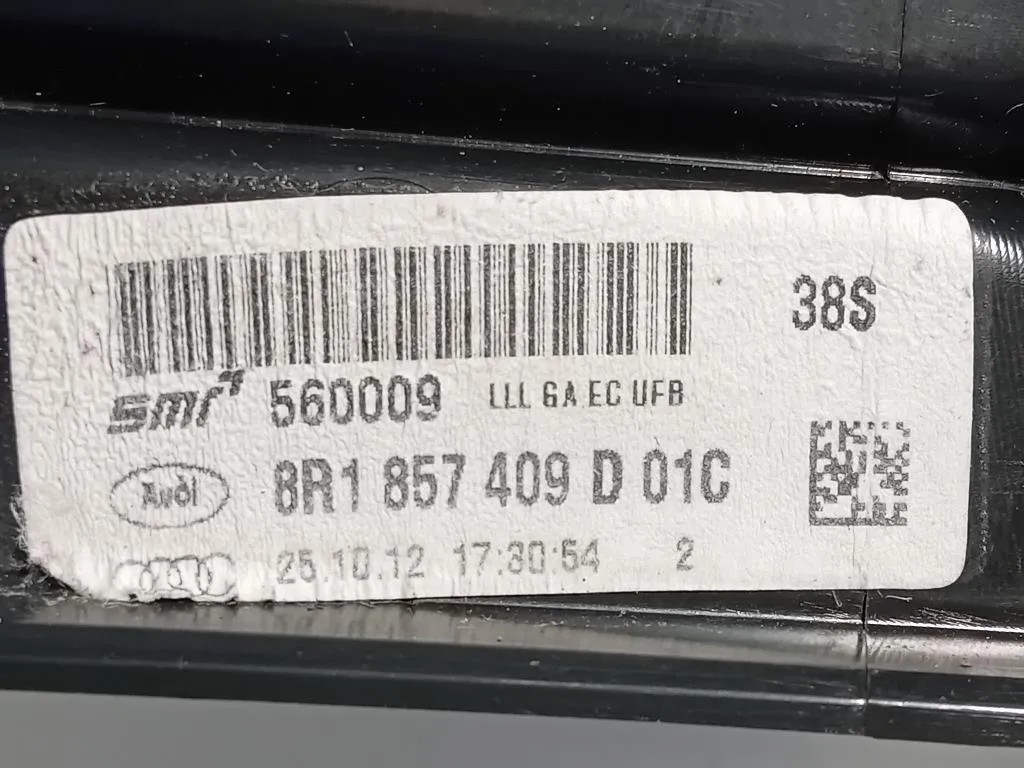 Retrovisore Esterno ANT SX 8R1 857 409 D 01C Audi Q5 8RB 2012