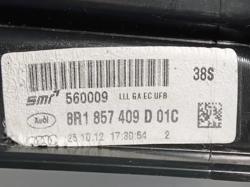 Retrovisore Esterno ANT SX 8R1 857 409 D 01C Audi Q5 8RB 2012