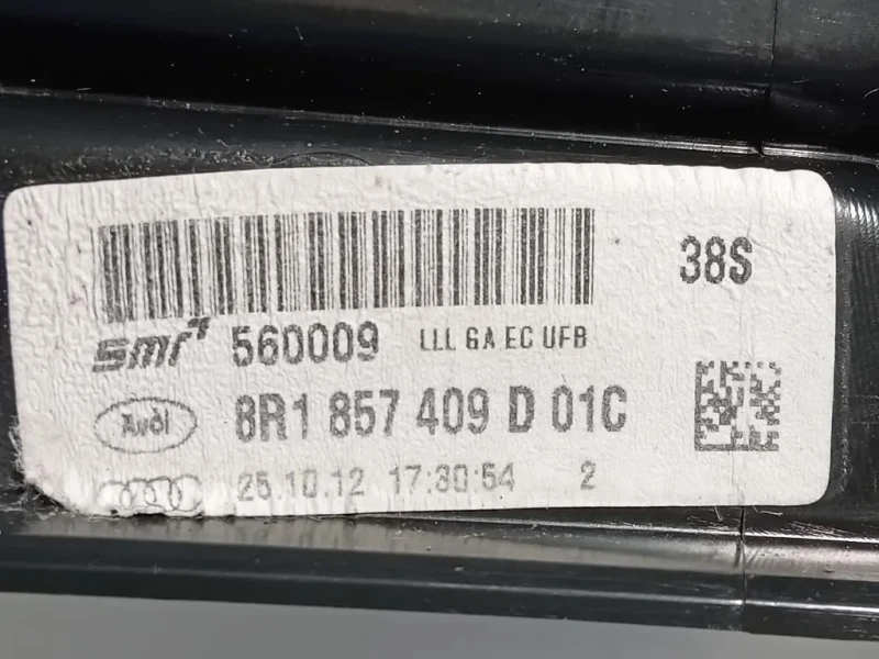 Retrovisore Esterno ANT SX 8R1 857 409 D 01C Audi Q5 8RB 2012