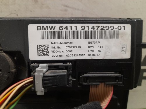 Modulo Comando Riscaldamento Clima 64119147299 Bmw Serie 1 E87 Berlina 2005
