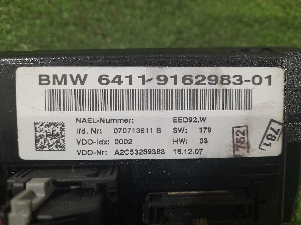 Modulo Comando Riscaldamento Clima 6411916298301 Bmw Serie 1 E87 Berlina 2005
