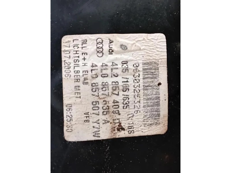 Retrovisore Esterno ANT SX 8L2 857 409 Audi Q7 4LB 2006