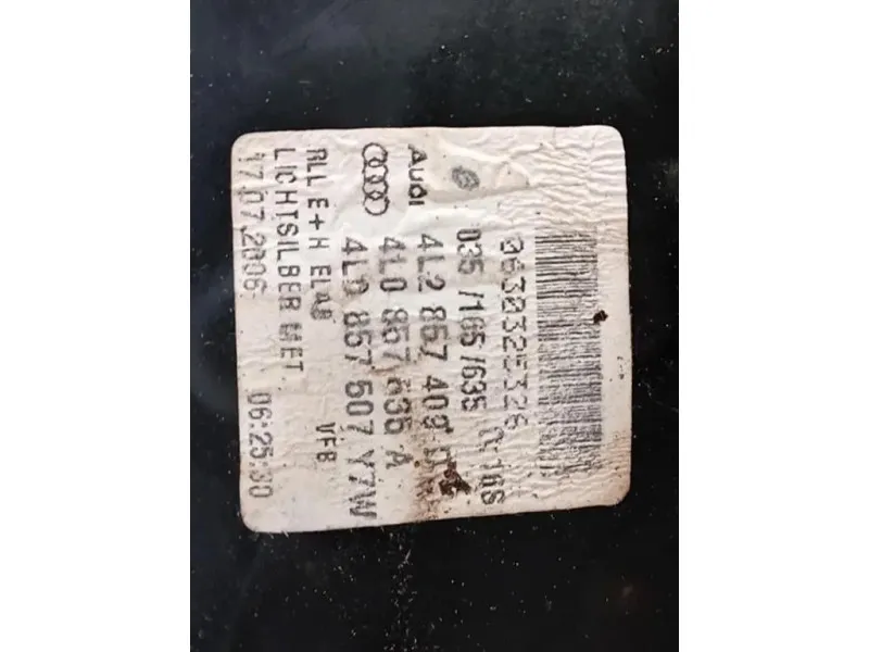 Retrovisore Esterno ANT SX 8L2 857 409 Audi Q7 4LB 2006