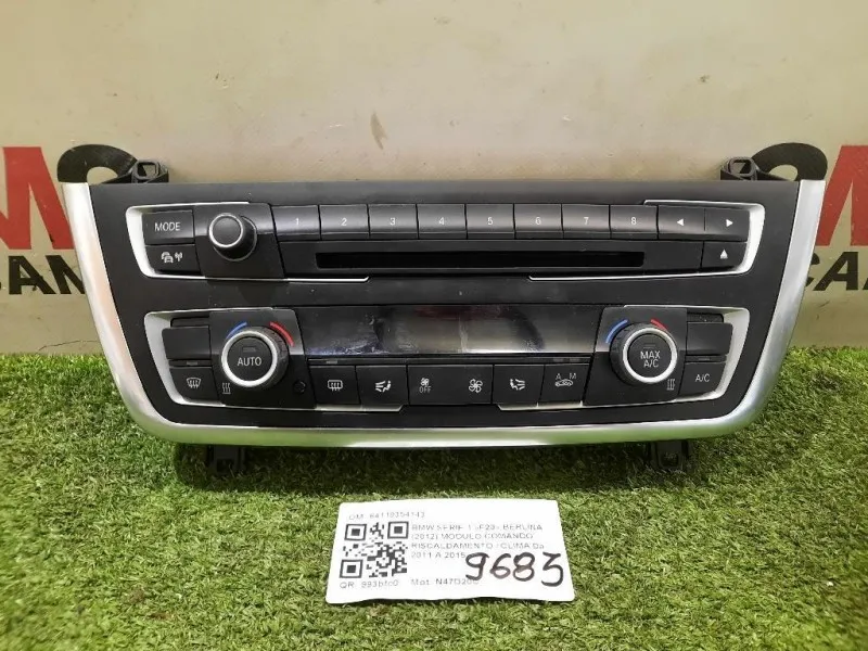 Modulo Comando Riscaldamento Clima 64119354143 Bmw Serie 1 F20 Berlina 2012
