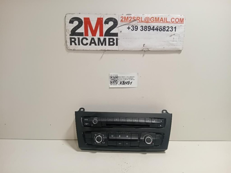Modulo Comando Riscaldamento Clima 17313810 Bmw Serie 1 F20 Berlina 2012
