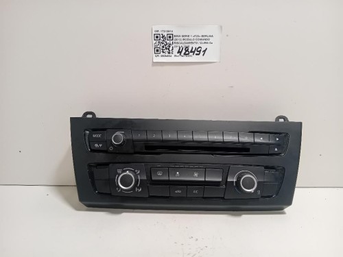 Modulo Comando Riscaldamento Clima 17313810 Bmw Serie 1 F20 Berlina 2012