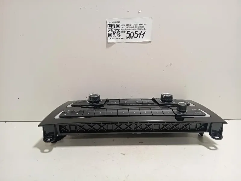 Modulo Comando Riscaldamento Clima 17313810 Bmw Serie 1 F20 Berlina 2012