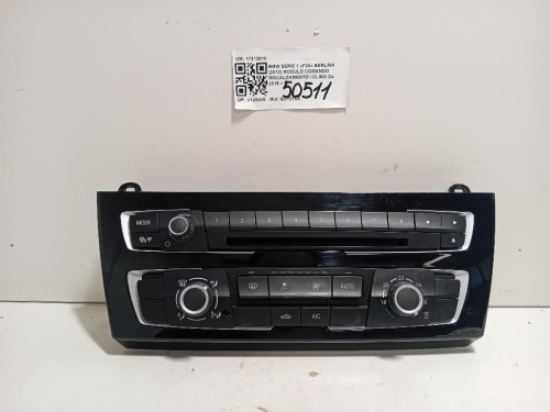 Modulo Comando Riscaldamento Clima 17313810 Bmw Serie 1 F20 Berlina 2012