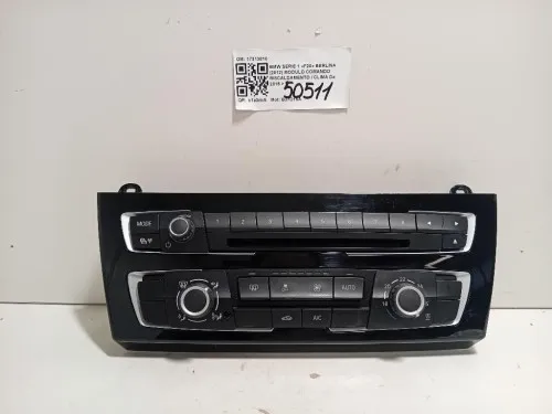 Modulo Comando Riscaldamento Clima 17313810 Bmw Serie 1 F20 Berlina 2012