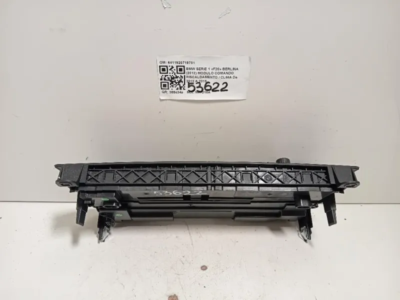 Modulo Comando Riscaldamento Clima 6411920719701 Bmw Serie 1 F20 Berlina 2012