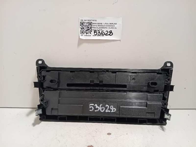 Modulo Comando Riscaldamento Clima 6411920719702 Bmw Serie 1 F20 Berlina 2012
