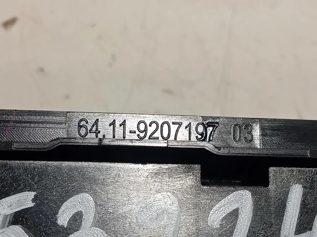 Modulo Comando Riscaldamento Clima 64119261080 Bmw Serie 1 F20 Berlina 2012