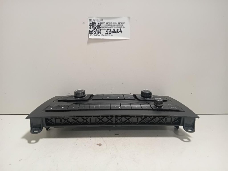Modulo Comando Riscaldamento Clima 64119261080 Bmw Serie 1 F20 Berlina 2012