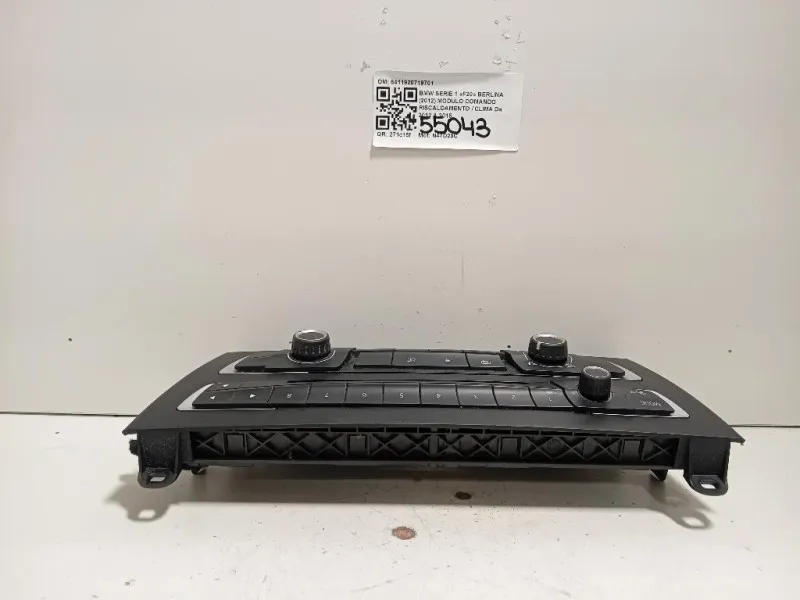 Modulo Comando Riscaldamento Clima 6411920719701 Bmw Serie 1 F20 Berlina 2012