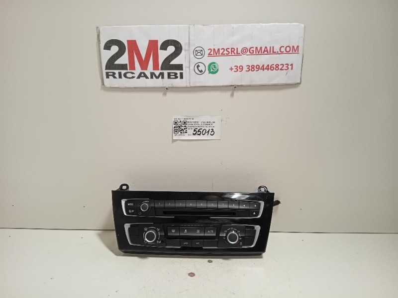 Modulo Comando Riscaldamento Clima 6411 9338772 03 Bmw Serie 1 F20 Berlina 2015