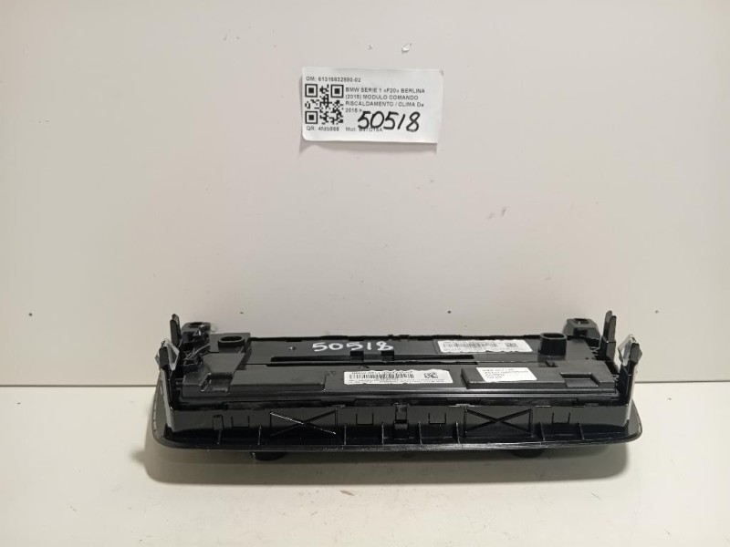 Modulo Comando Riscaldamento Clima 61316832880-02 Bmw Serie 1 F20 Berlina 2015