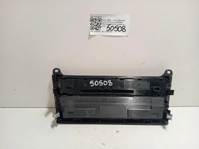 Modulo Comando Riscaldamento Clima 17313810 Bmw Serie 1 F20 Berlina 2015
