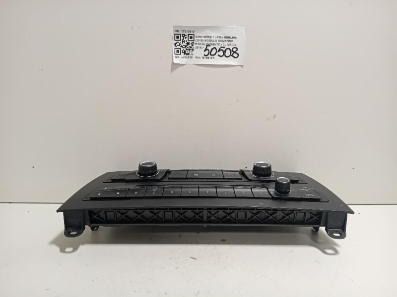 Modulo Comando Riscaldamento Clima 17313810 Bmw Serie 1 F20 Berlina 2015