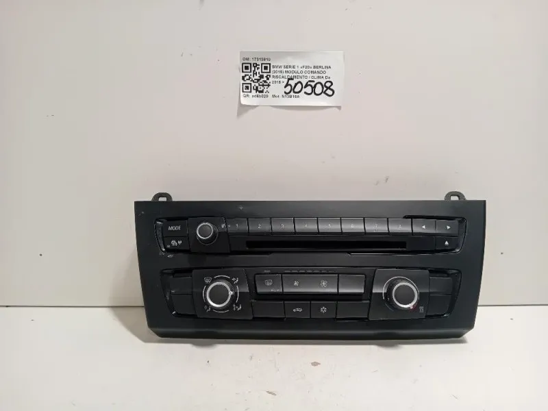 Modulo Comando Riscaldamento Clima 17313810 Bmw Serie 1 F20 Berlina 2015