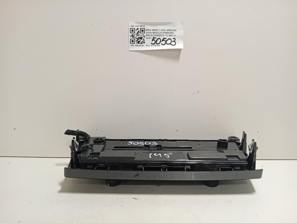 Modulo Comando Riscaldamento Clima 17313810 Bmw Serie 1 F20 Berlina 2015