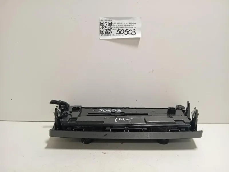 Modulo Comando Riscaldamento Clima 17313810 Bmw Serie 1 F20 Berlina 2015