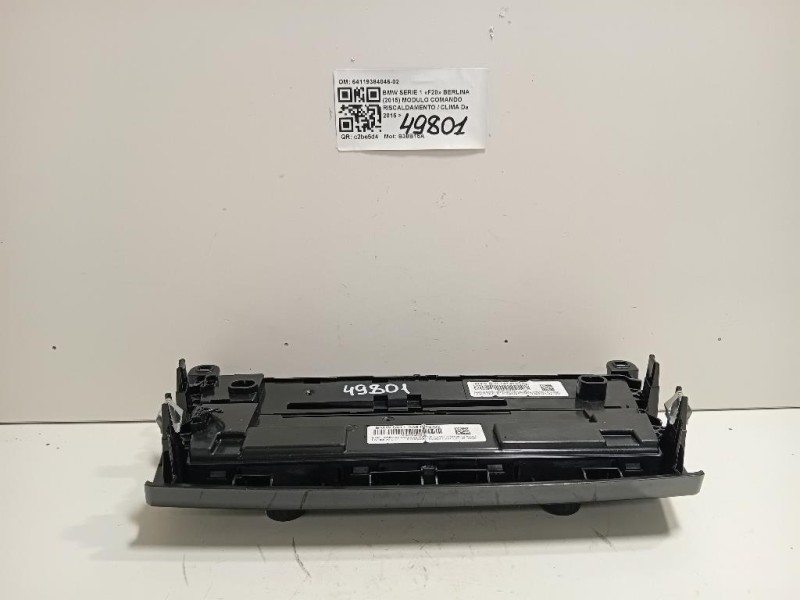 Modulo Comando Riscaldamento Clima 64119384046-02 Bmw Serie 1 F20 Berlina 2015