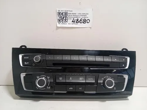 Modulo Comando Riscaldamento Clima 6411-9338772-03 Bmw Serie 1 F20 Berlina 2015