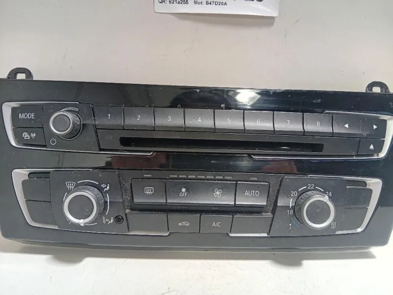 Modulo Comando Riscaldamento Clima 6411-9338772-02 Bmw Serie 1 F20 Berlina 2015