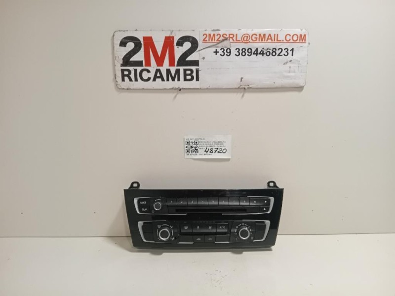 Modulo Comando Riscaldamento Clima 6411-9338772-02 Bmw Serie 1 F20 Berlina 2015